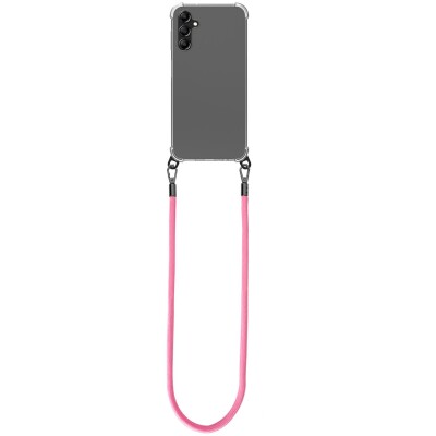CELLY Αλυσίδα λαιμού για smartphone Freedom Lace  Blush Pink